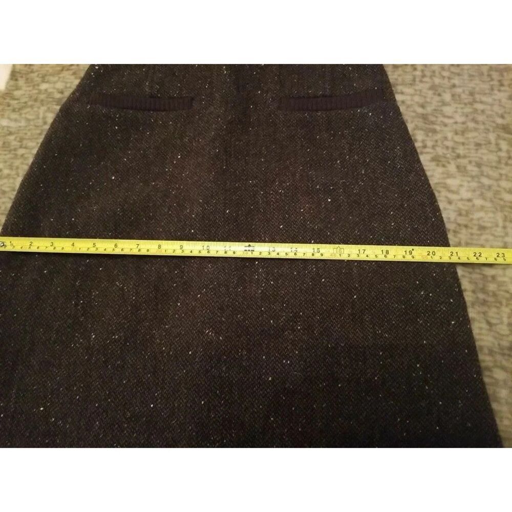 JACKPOT by Carli Gry Women Dress Sarafan Winter Size 3 M/L Brown Melange 65%Wool - Picture 6 of 10
